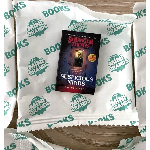 5 x Mini Brands Books Goosebumps, Stranger Things, Wimpy Kid + More - Picture 3 of 6